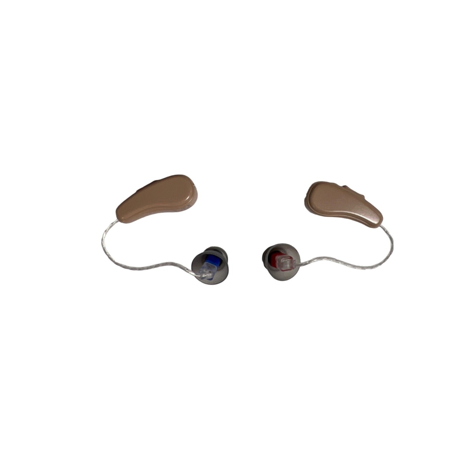 Aimsumy M2219 Beige Rechargeable Noise Cancelling RIC Hearing Aids for Adults