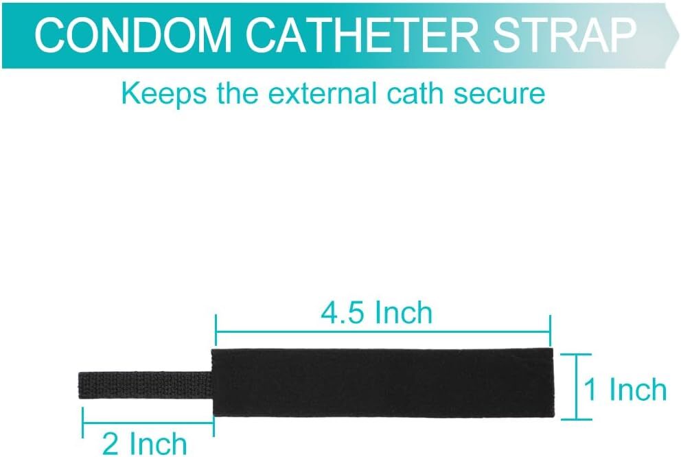 Male External Catheter Fixer Straps Band Adjustable Male Urinary Incontinence