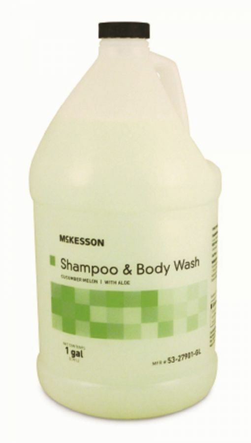 McKesson Shampoo & Body Wash 1 Gallon Cucumber Melon 53-27901-GL – 4 PACK