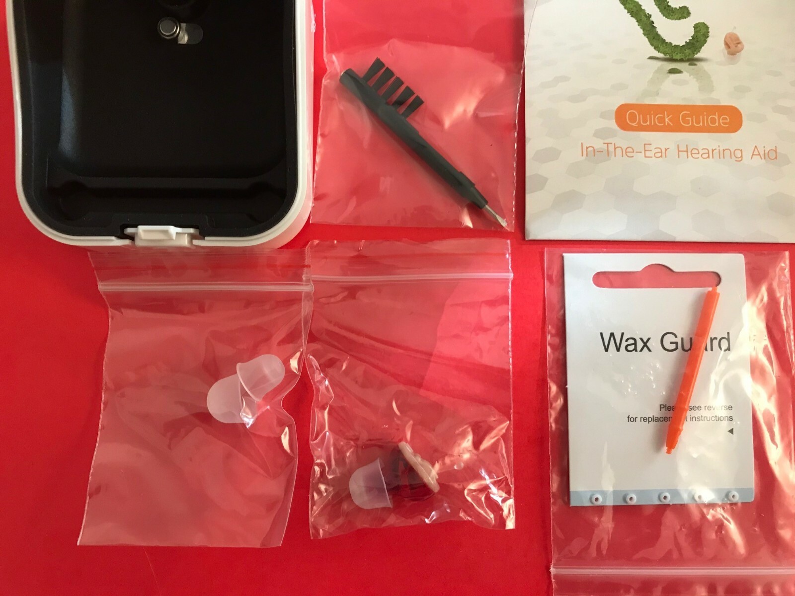 Portable Audiphones Mini Hearing Aids w/Adjustable Tone Ear Care Amplifier Tools