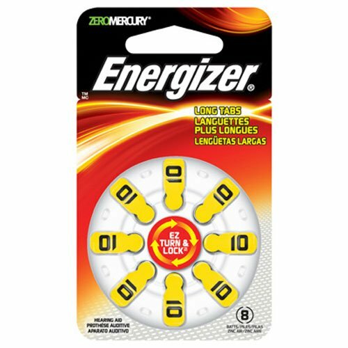 16 Energizer EZ Turn & Lock AZ10-DP-8 Zinc Air Hearing Aid Batteries SZ 10