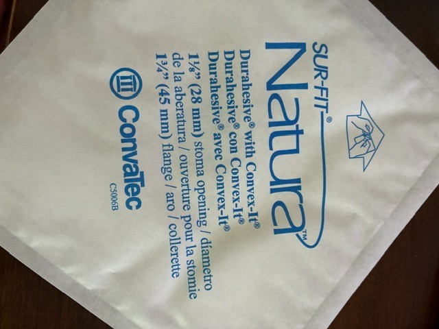 Convatec Surfit Natura Durahesive Skin Barrier W/Convex 1 3/4″Flange box of 10