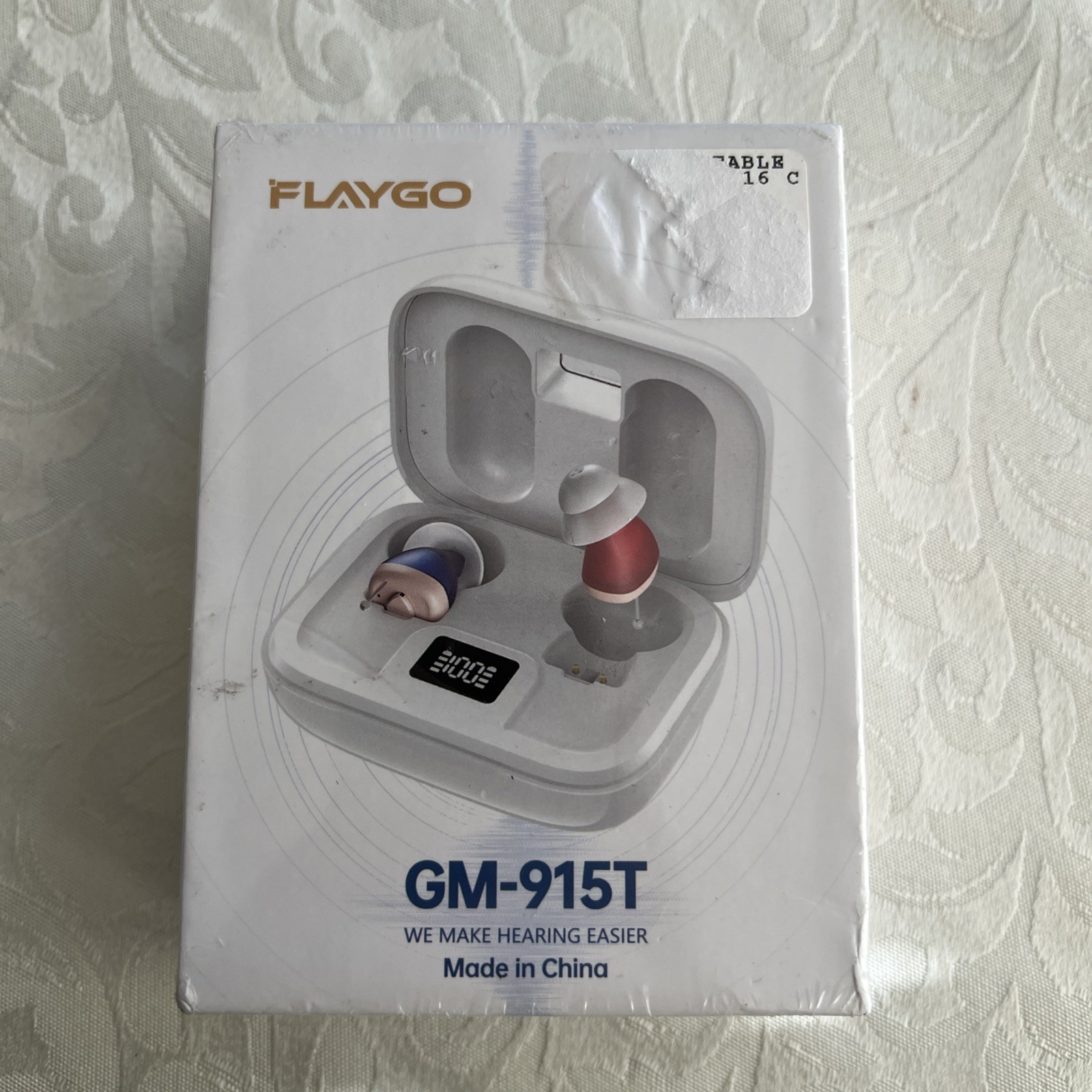 FlayGo Rechargeable Hearing Aids GM – 915T Noise Cancellation