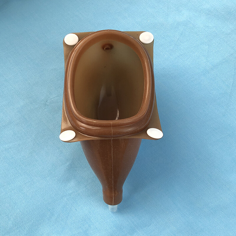 Male Female Wearable Urinal Bag Silicone Urine Catheter Antibacterial Portable