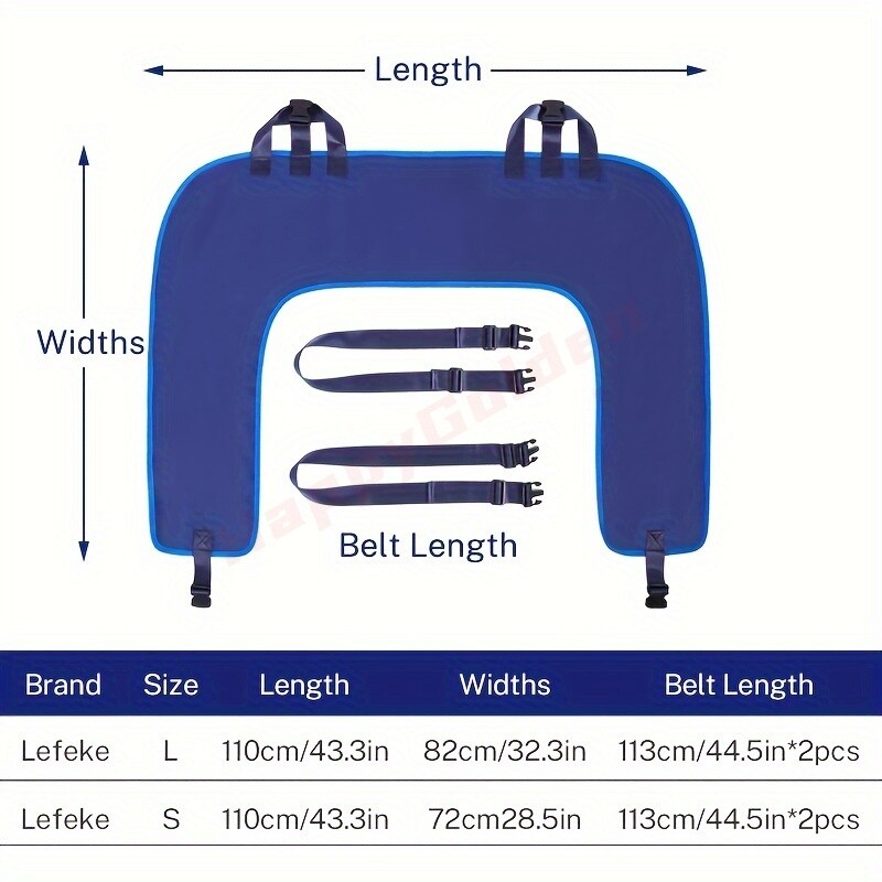 Whole Body Positioning Bed Pad Reinforced Handles Turning Device Transfer Belt