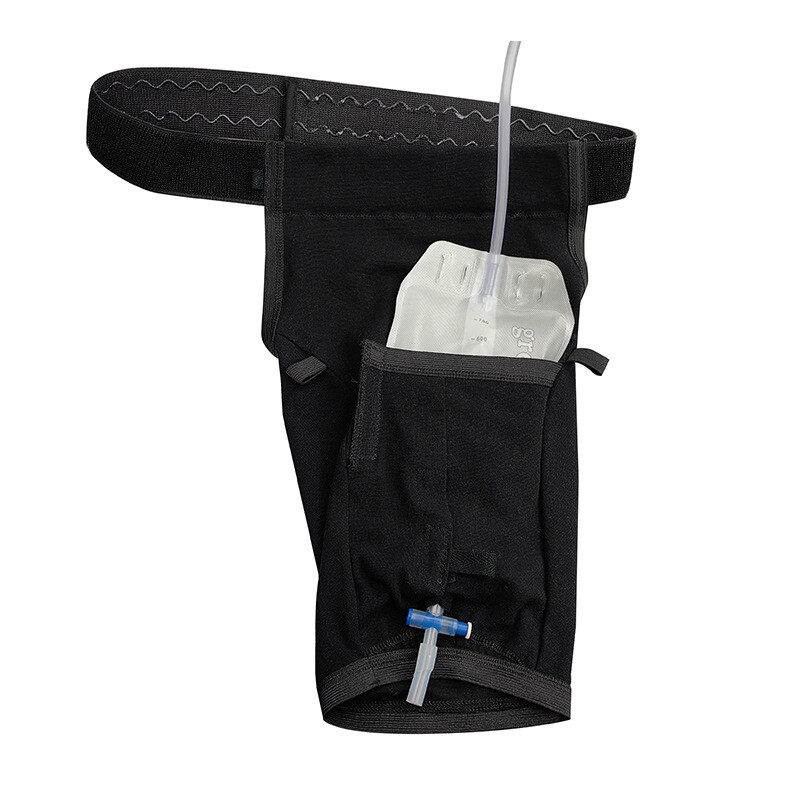 Catheter Leg Bag Holder Cover with Foley Stabilizer Urostomy Drainage Underwear