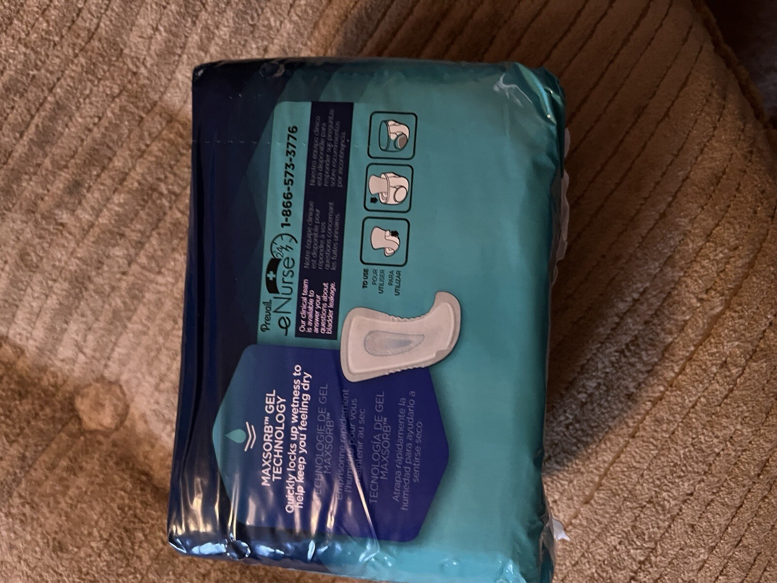 Prevail Daily Male Guards Incontinence Pads, 14 Count – 1 Pack PV811 No Returns