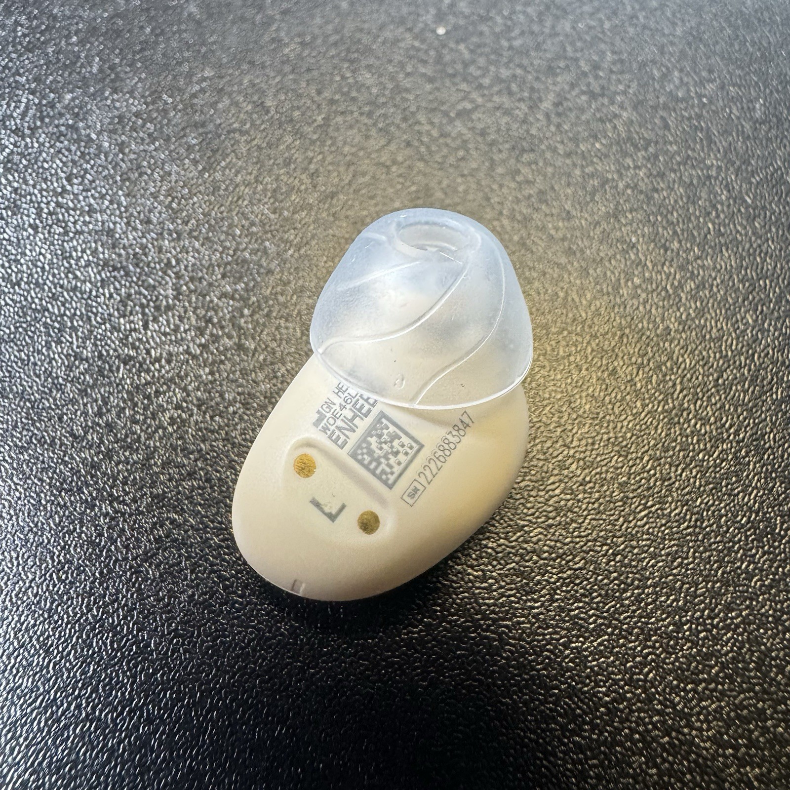 Beige Jabra Enhance Plus REPLACEMENT LEFT Self-Fitting OTC Hearing Aid DEFECTIVE