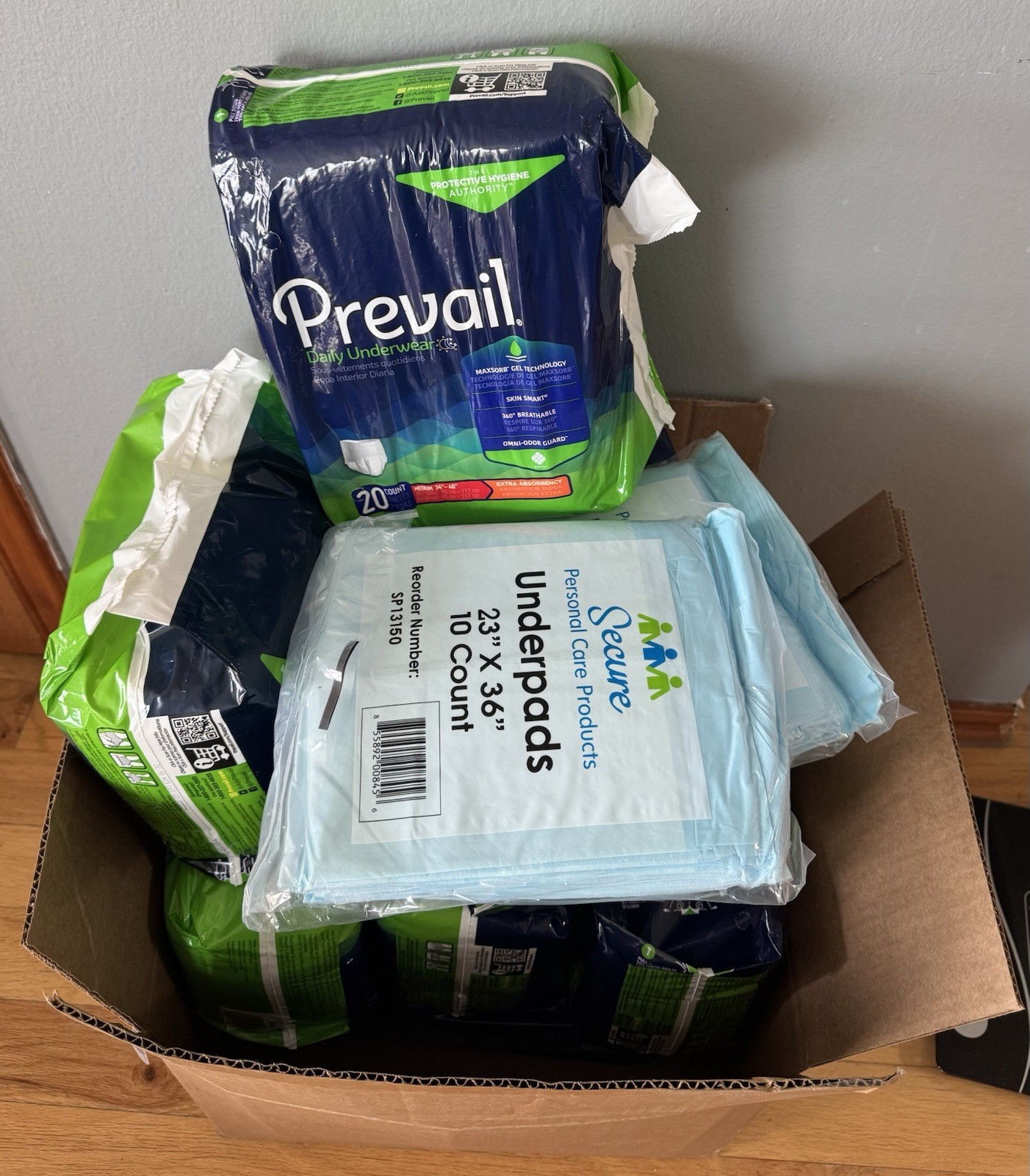 Prevail 9 Packs + Underpaid
