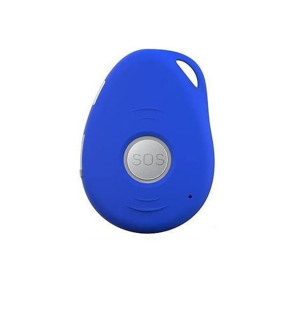 SkyAngel911FD 4G Mobile NO MONTHLY FEE 4G 2-Way Voice Fall Detection BLUE 4G