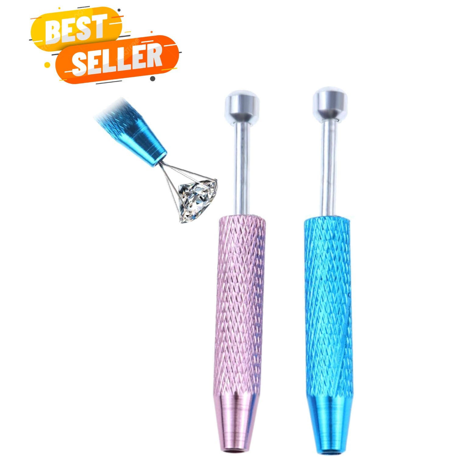 Durable 2-Piece Mini Grabber Set – Effortless Pickup for Gems and Small Parts