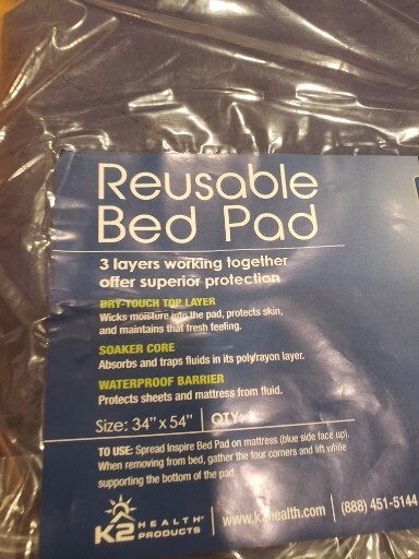 Waterproof Mattress Pad Dark Colored to Hide Stains Extra Large 34 x 54 – Qui…