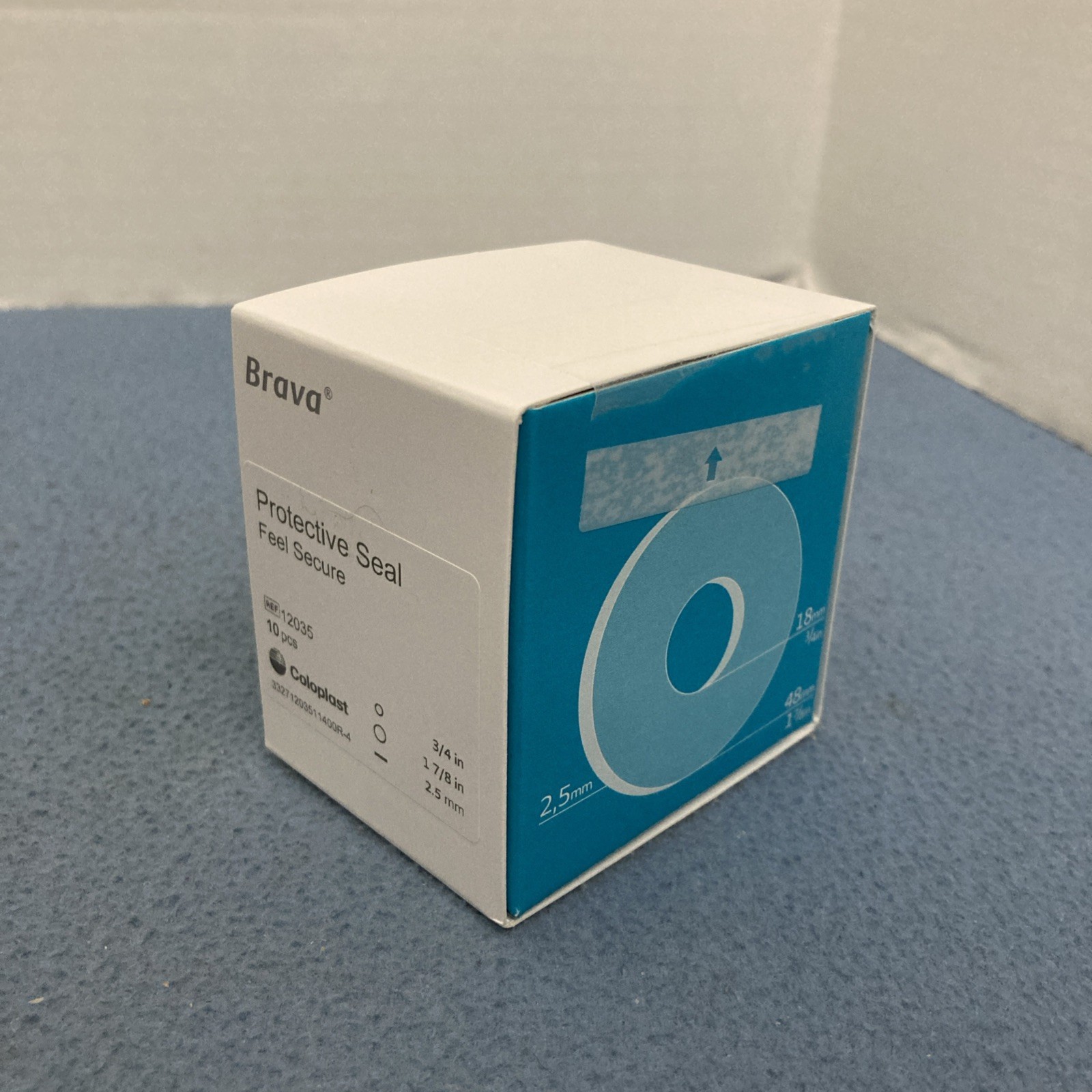 NIB Sealed Coloplast Brava Protective Seal (12035) 10 pc Box – Expire 07/27
