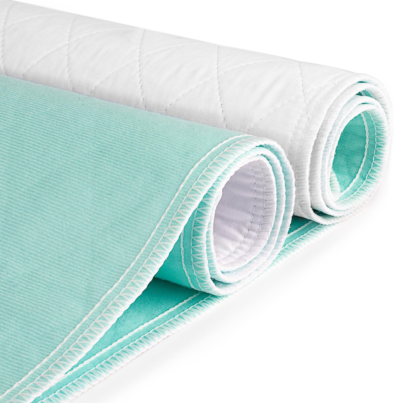 Waterproof Bed Pads Incontinence Washable Reusable Bedwetting Mattress Protec…