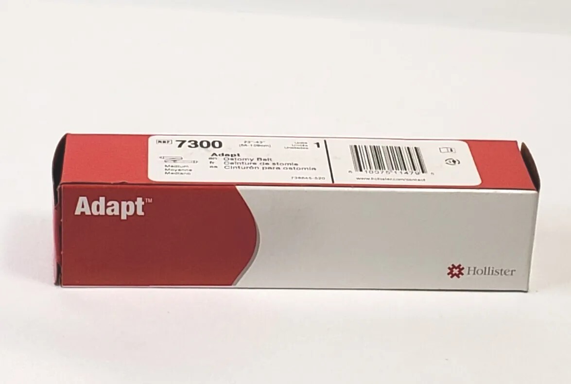 NEW lot of 3 Hollister Adapt 7300 Adjustable Ostomy Belt Size Medium 23″-43″