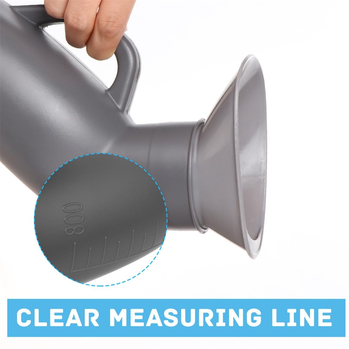 Urinal Bottle Urinals for Men 800ML Plastic Pee Bottle Portable Male Urinals …