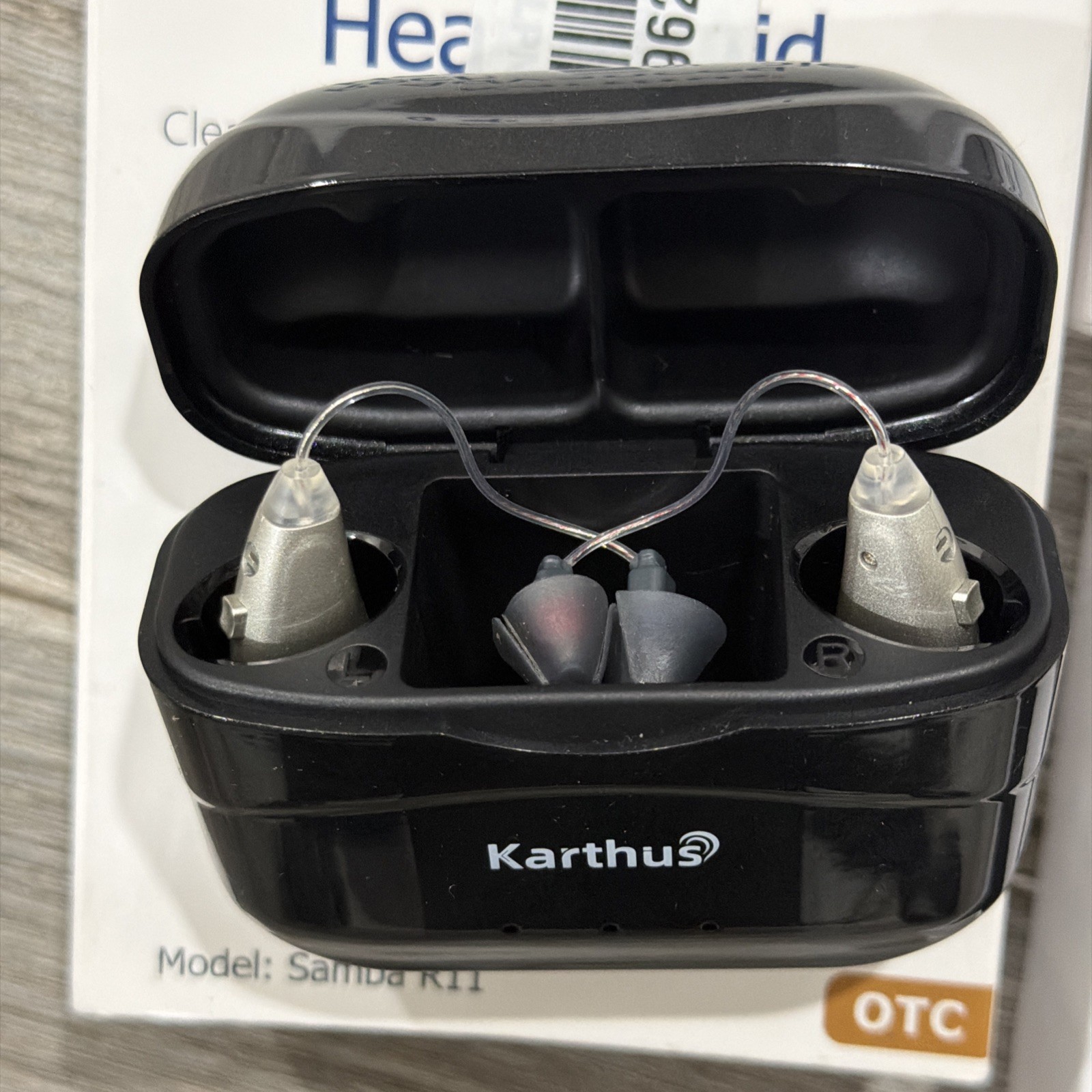 Karthus Advanced Rechargeable Hearing Aid Samba R11 NO CHARGER ￼