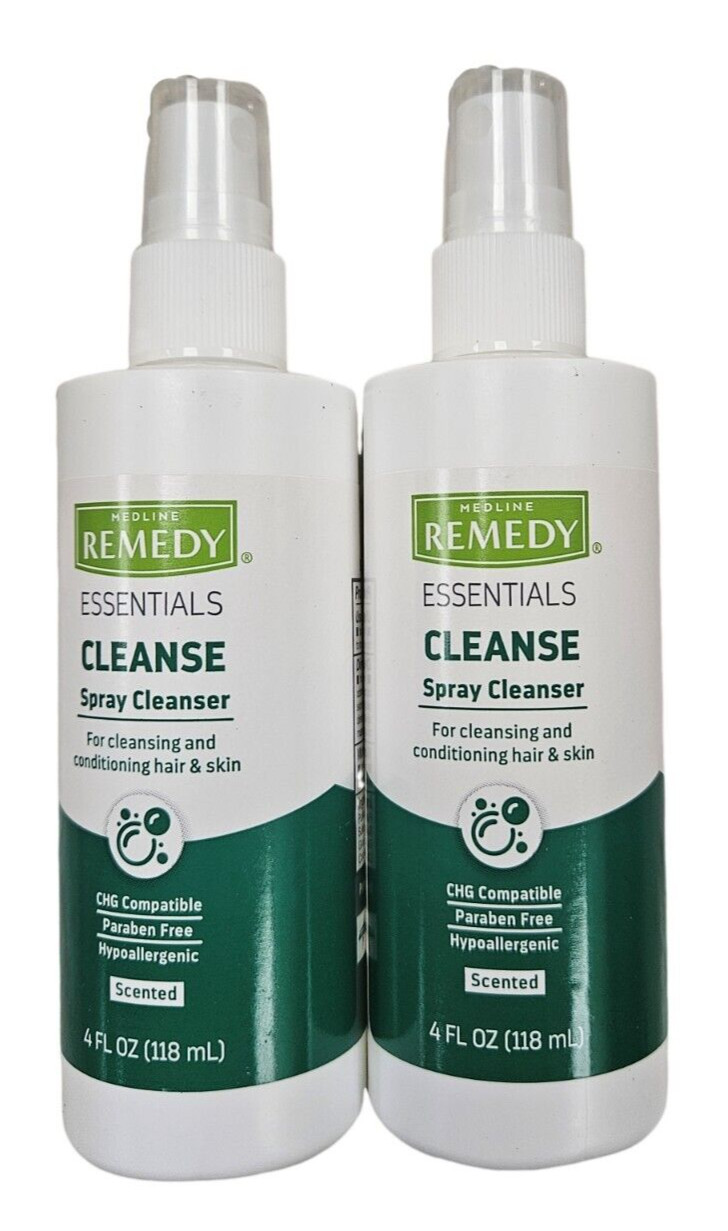Remedy Clinical CLEANSE Spray Cleanser 4oz Pump Spray ( 2 pack )