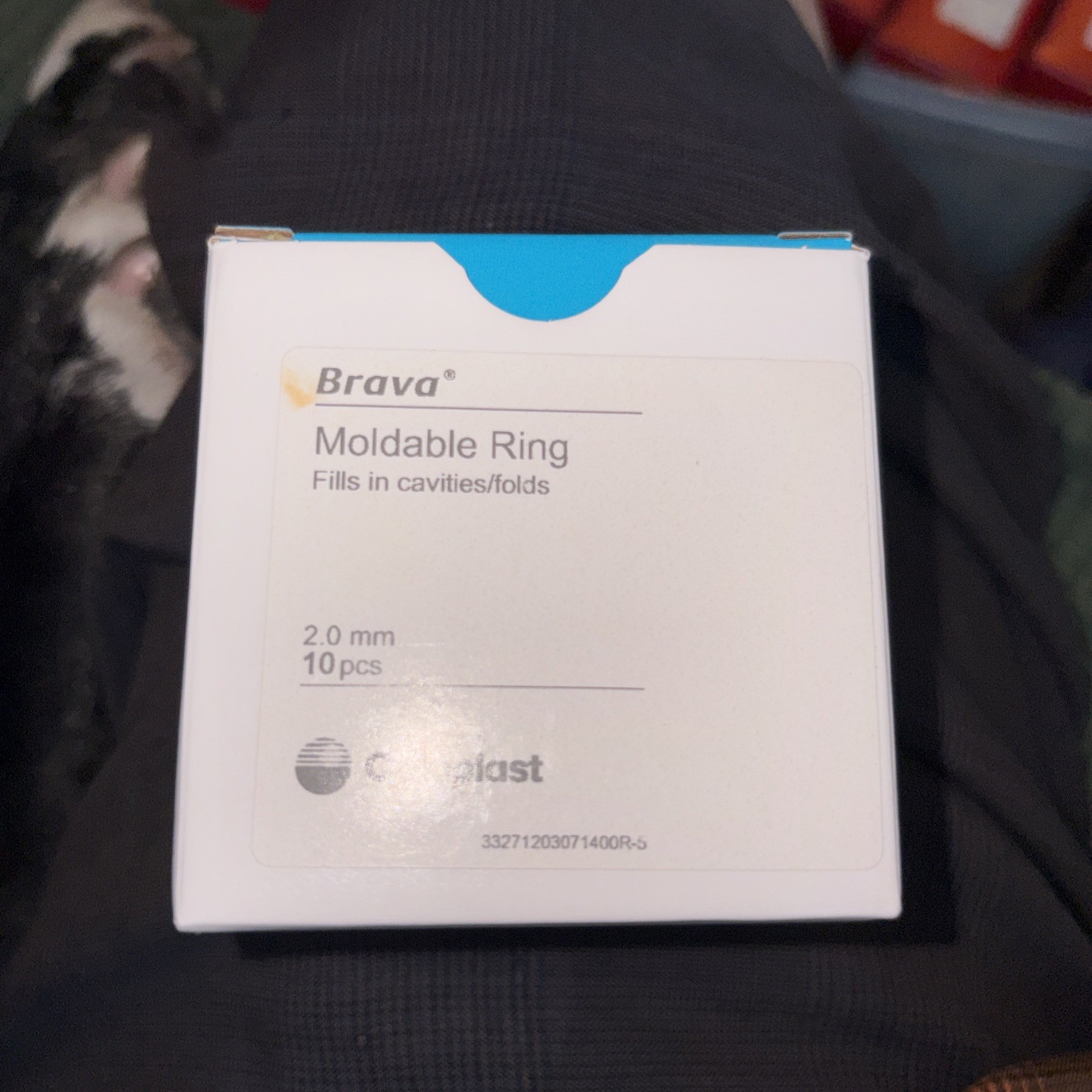 Coloplast #120307 Brava Moldable 2.0mm Thin Ring – Box/10 New FREE SHIPPING