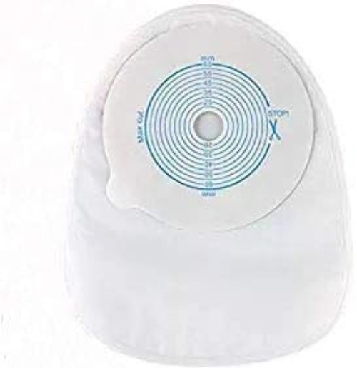 Disposable Colostomy Bags One-Piece Closed Stoma Bag Ostomy,Max Cut To Fit