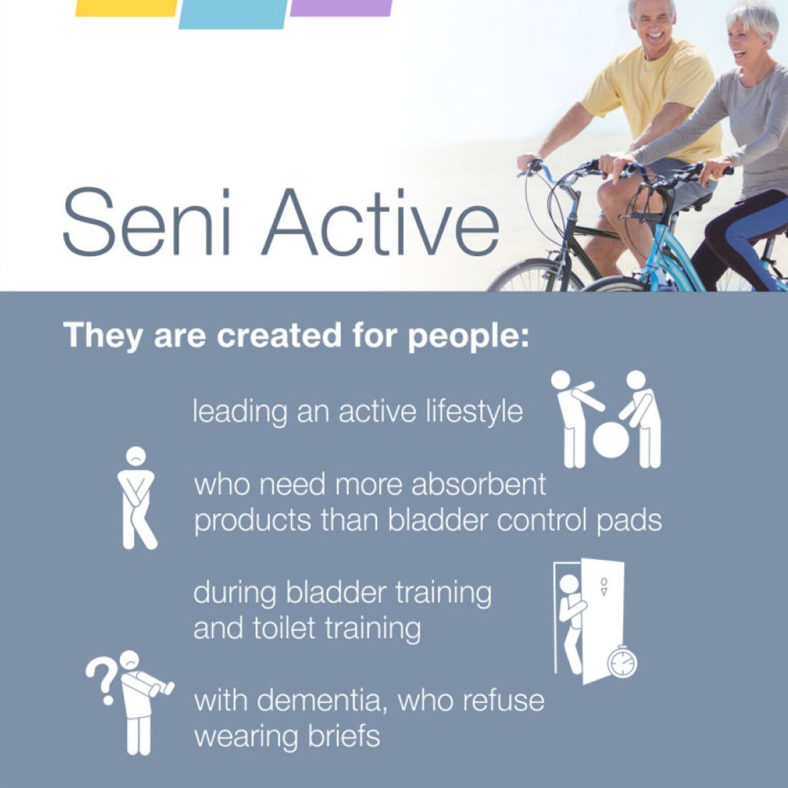 Seni Disposable Underwear Medium Heavy 36 Ct