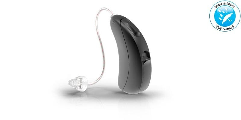 1xHansaton Flow+ S 312 Behind the Ear Digital RIC Hearing Aid-Moderate To Severe