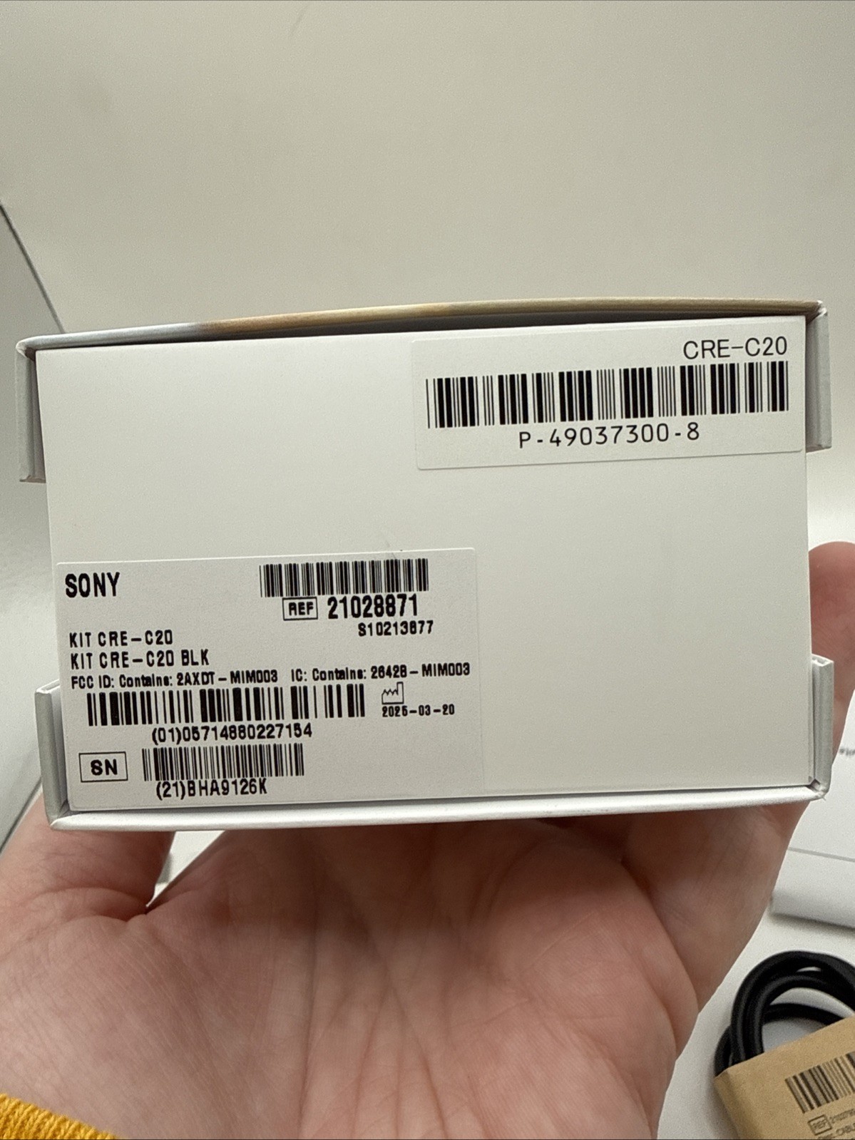 Sony CRE-C20 Self-Fitting OTC Hearing Aids for Mild to Moderate Hearing Loss