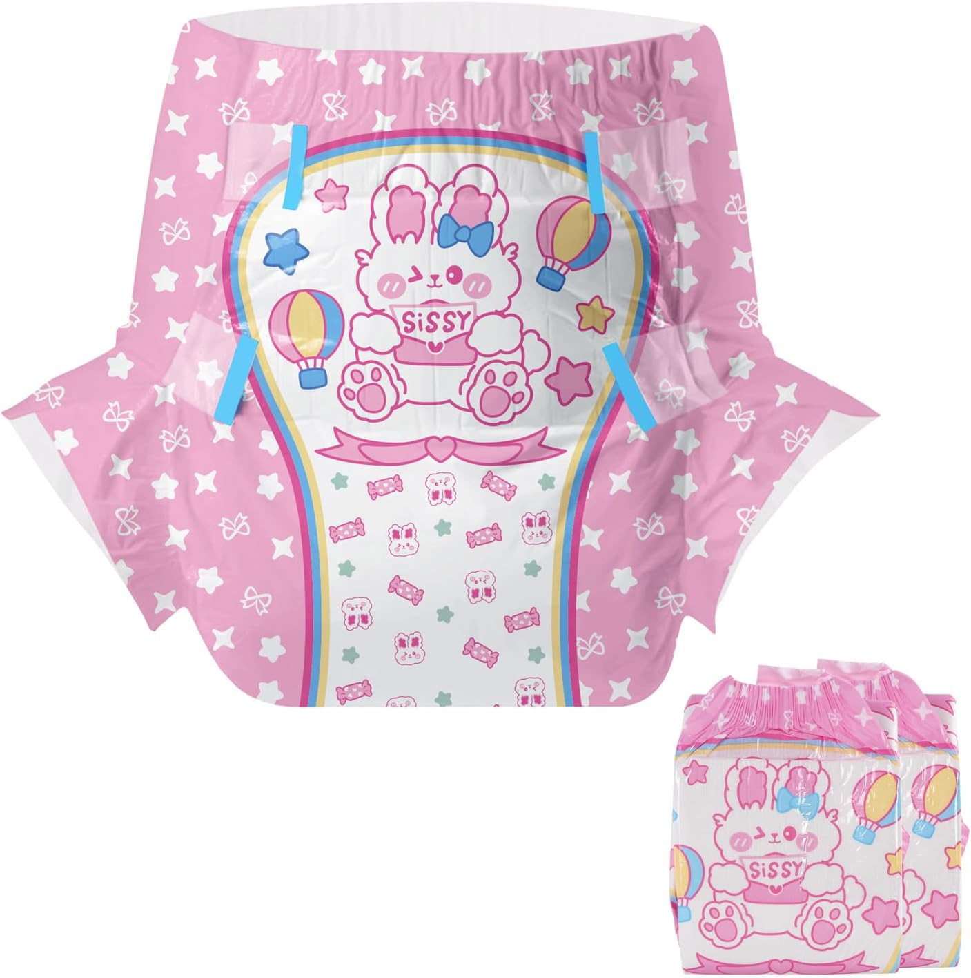 Disposable Diapers Sample 2 Pieces Protective Underwear Absorbent Briefs Dry Sur