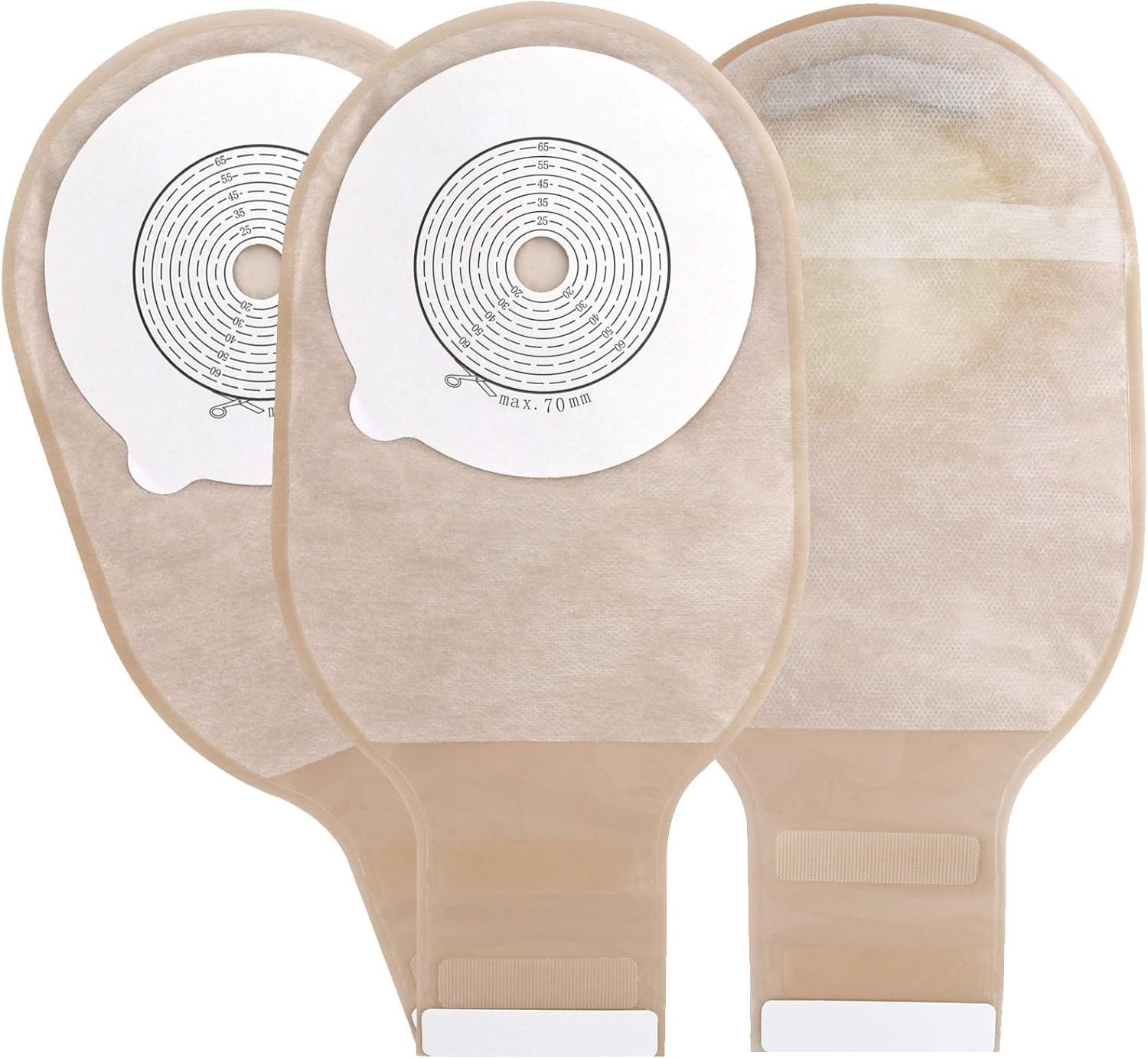 All-in-One Drainable Ostomy Pouches – 20-70mm Fit, Highly Comfortable Case of 20