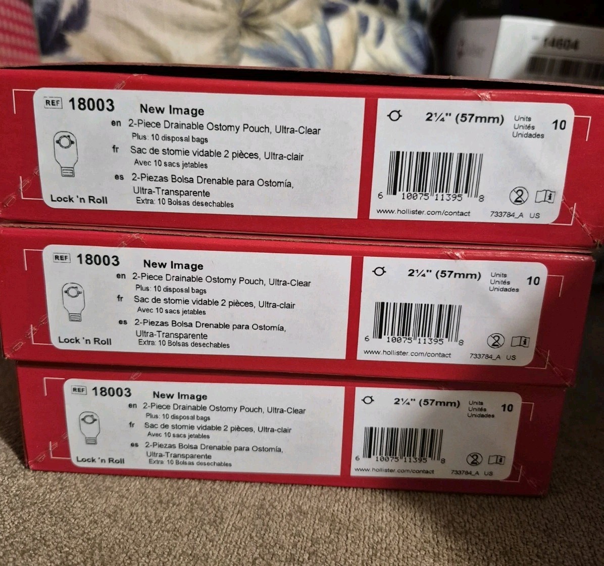 🔥New Lot Hollister 18003 Ostomy Pouch 120700 Barrier Strips Peri-Stoma Wipes