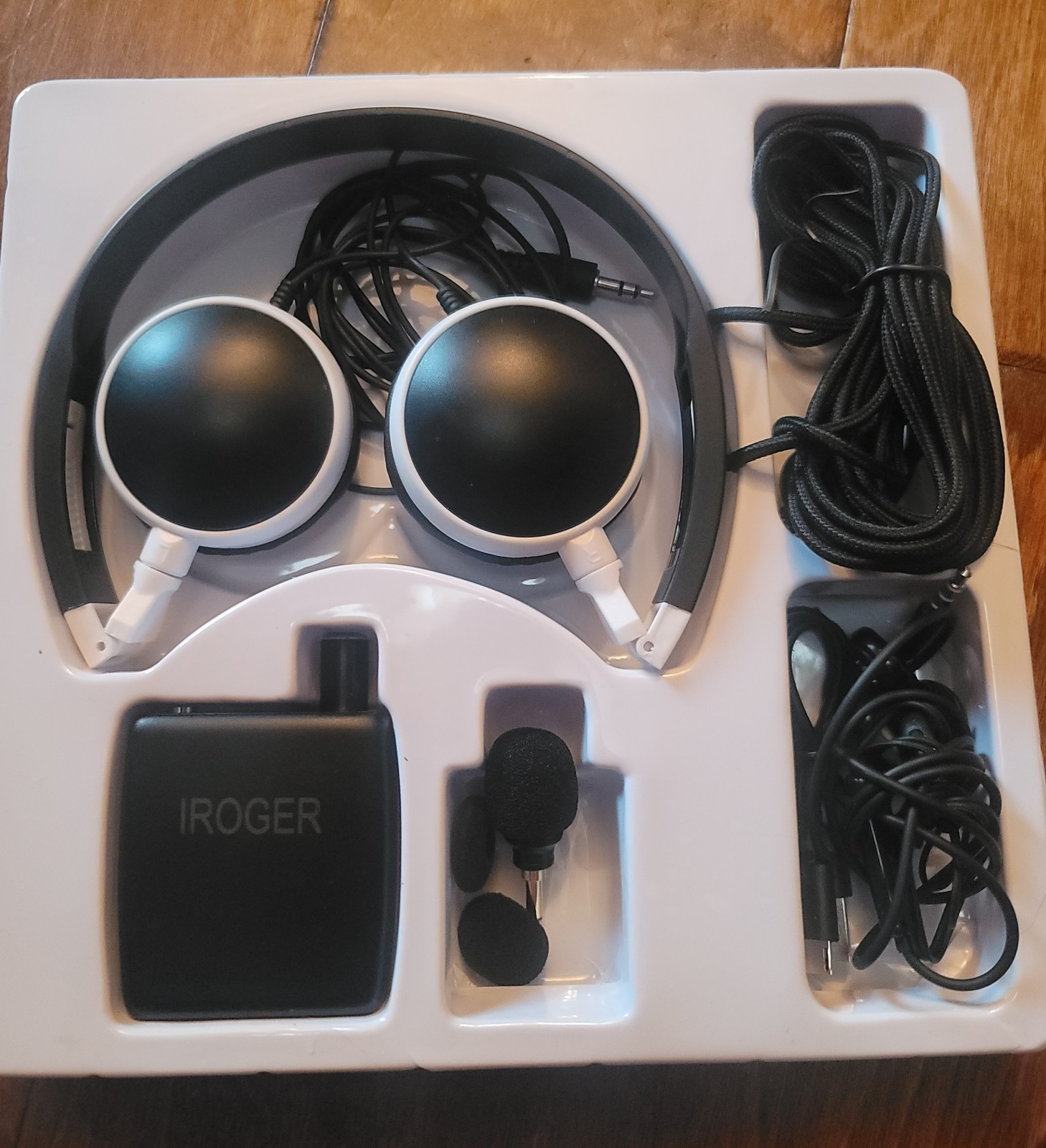 IROGER Rechargeable Hearing Amplifier Device For Seniors With Directional Mic