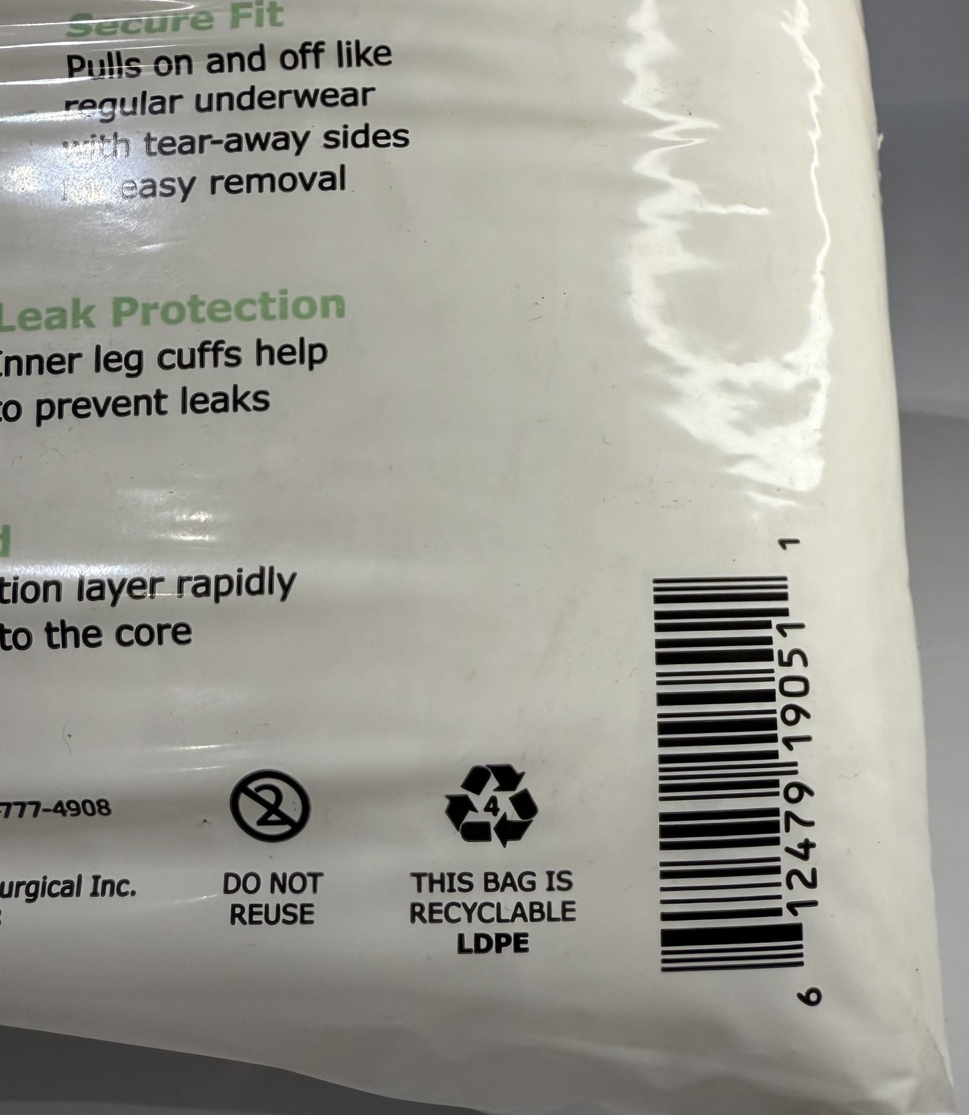 McKesson Ultra Underwear Incontinence Pant – Medium Size (Pack of 20)