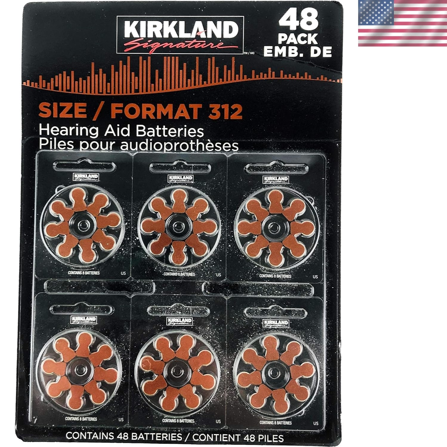 48 Count Quality Hearing Aid Batteries 1.45 Volt – Eco-Friendly Choice