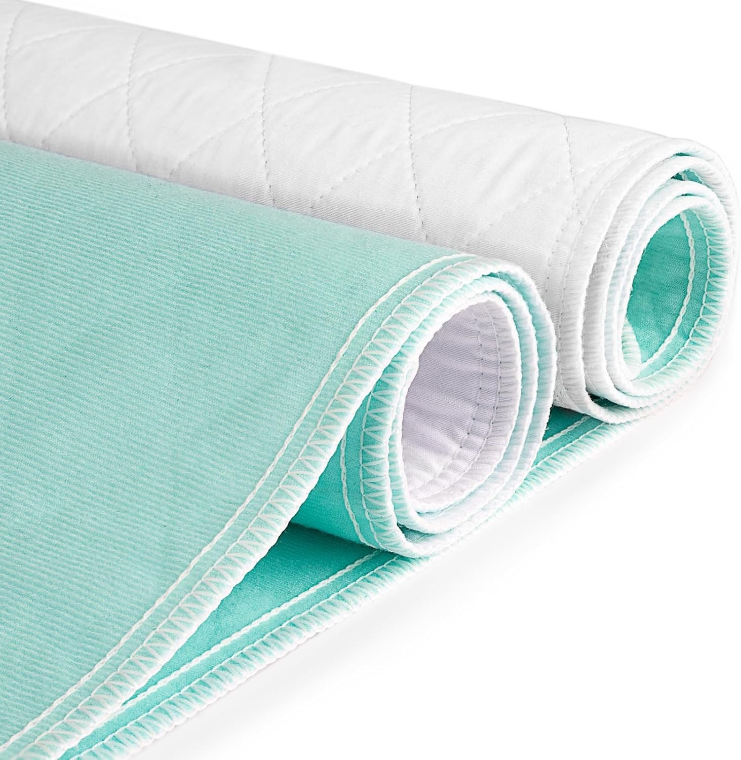 1 PCS 44 x 52 Inch Washable Reusable Waterproof Incontinence Bed Mattress Pad
