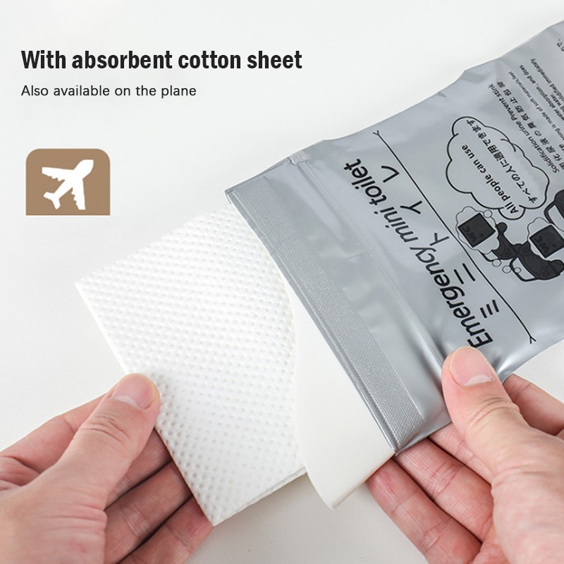 700ml Emergency Pee Bag Portable Disposable Car Urine Vomit Unisex Toilet “iy