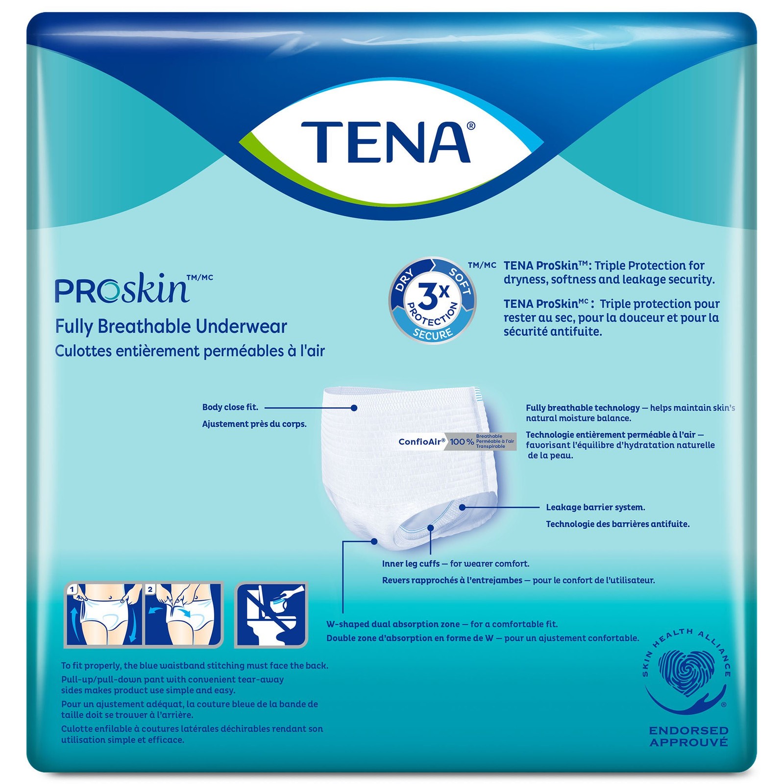 TENA Disposable Underwear Medium Ultimate-Extra 64 Ct