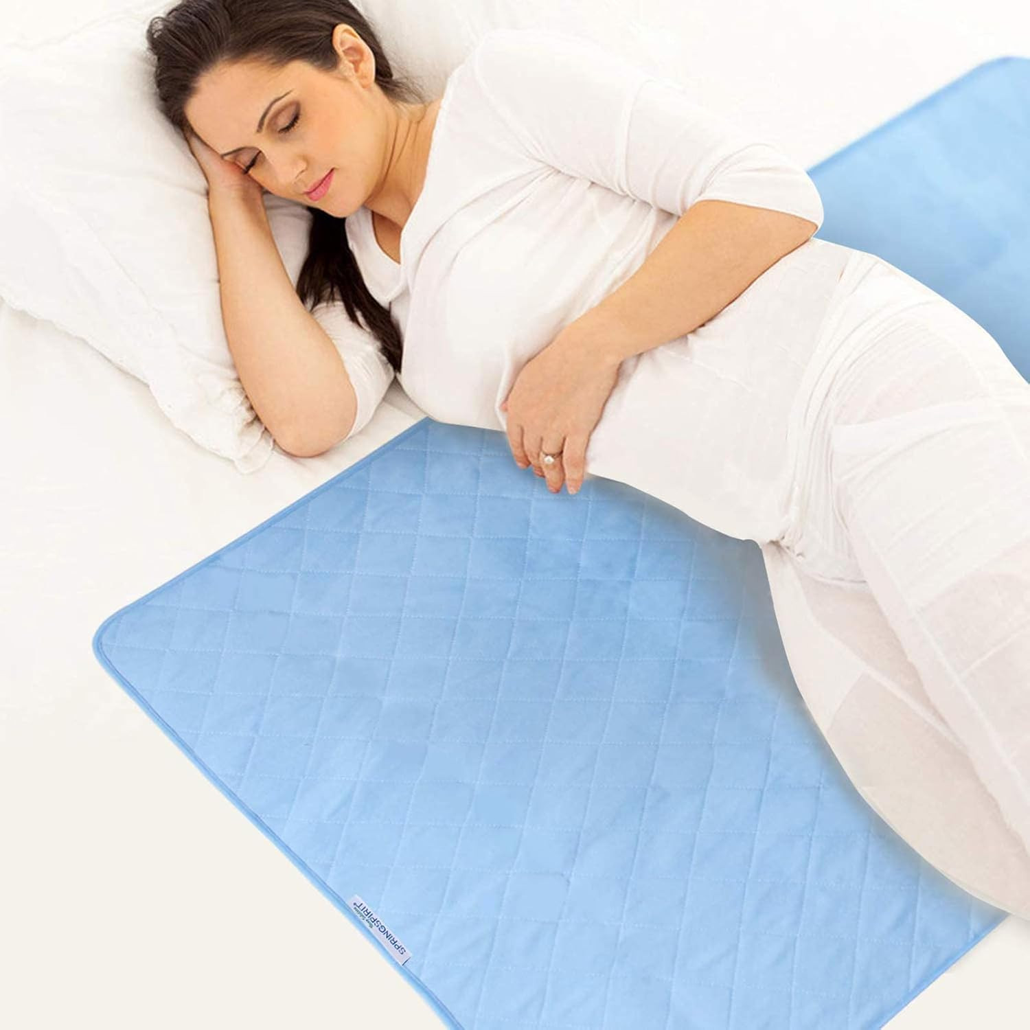 Bed Pads for Incontinence Washable Large (34″ × 52″), Reusable Waterproof Bed U