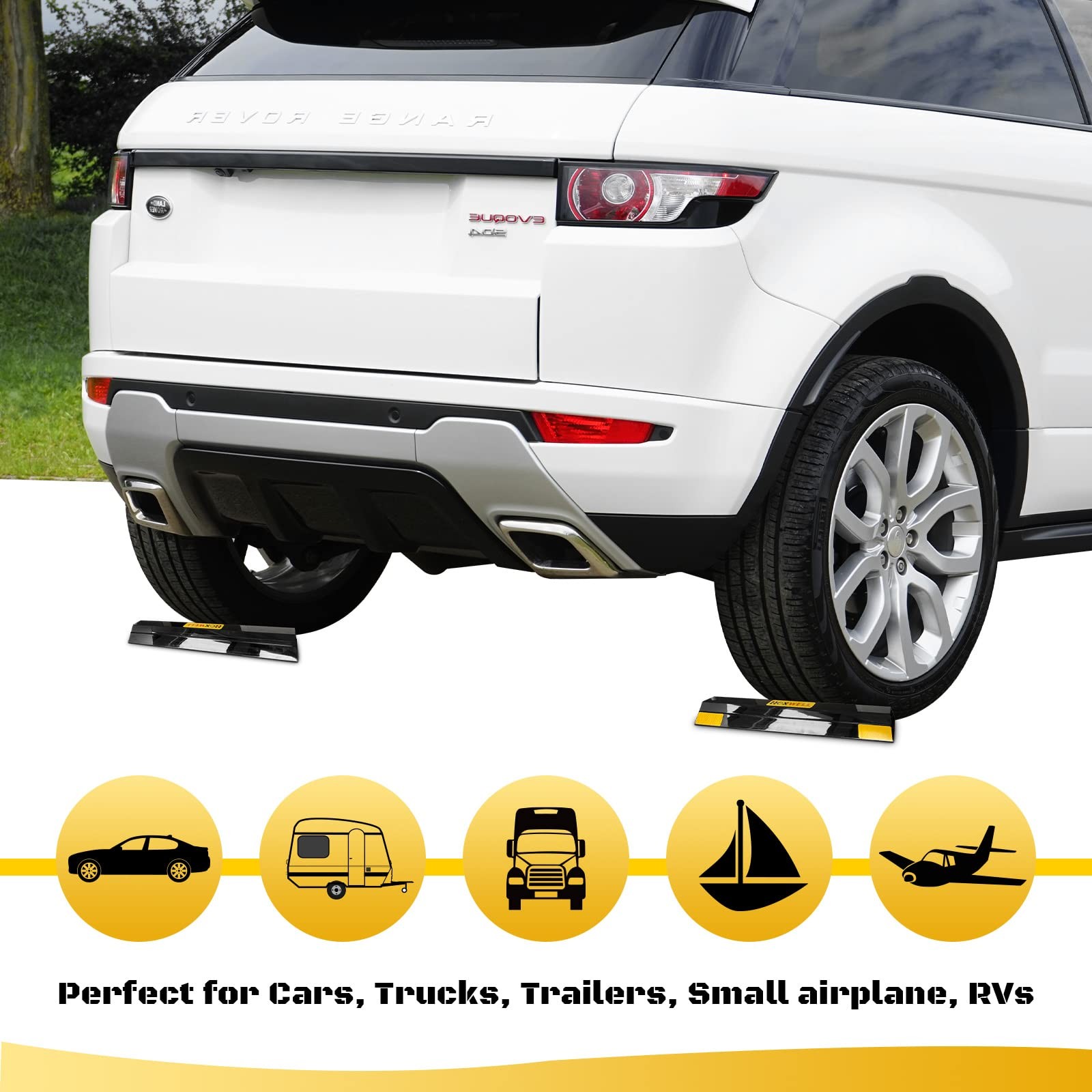 (New Updated) 16″ 2 Pcs Heavy Duty Parking Aid for Garage Walls, Parking Gadg…