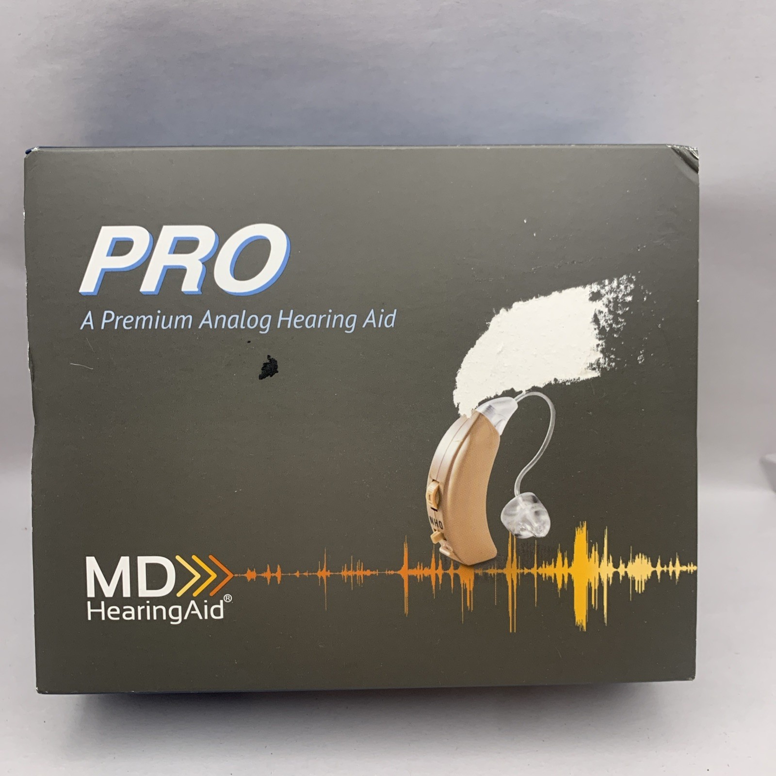 Md Pro Hearing Aid Battery Operated Left Ear – New Unused Vintage