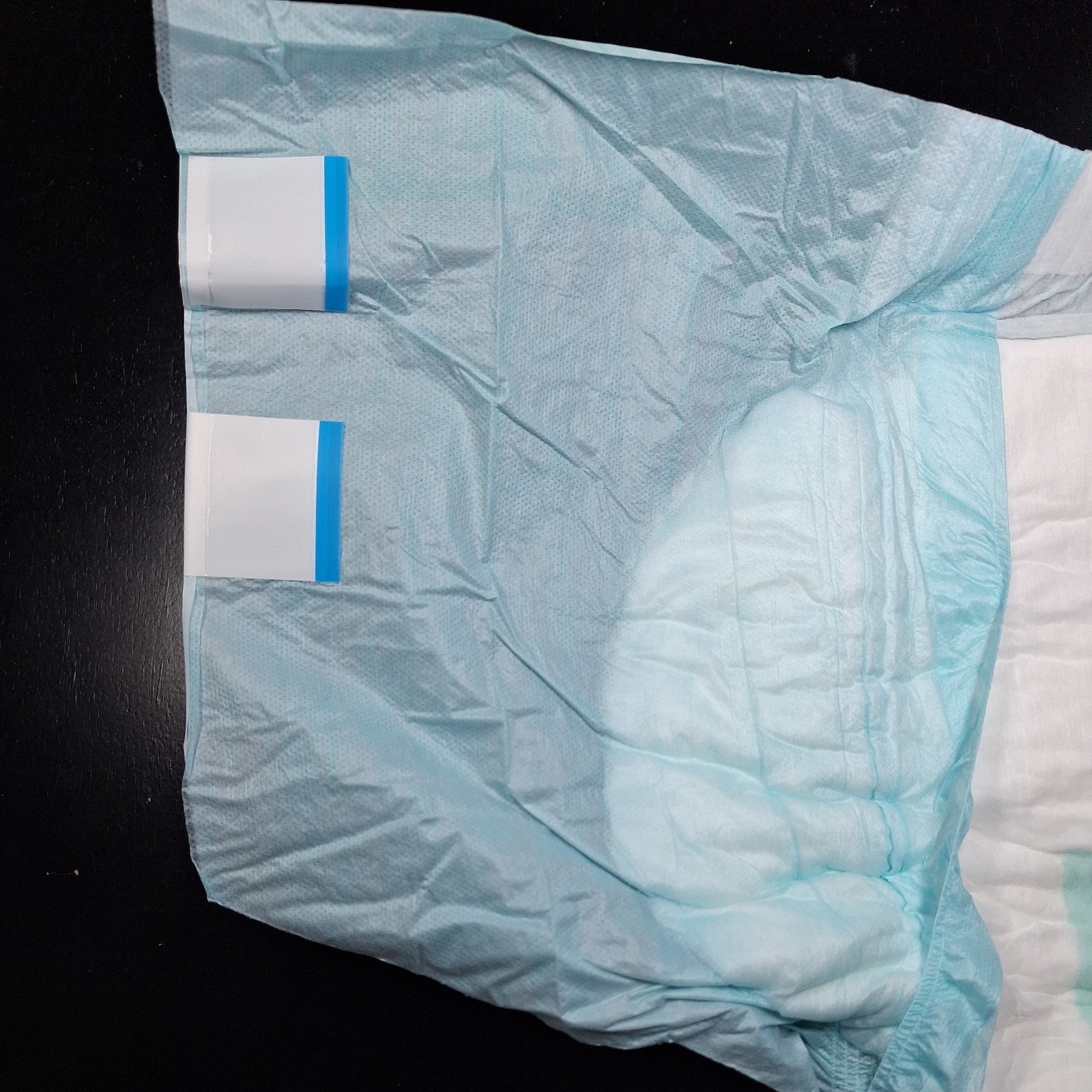2 PLASTIC BACKED Kiddo Premium Night Size Large Diapers ABDL Pampers Adorrible