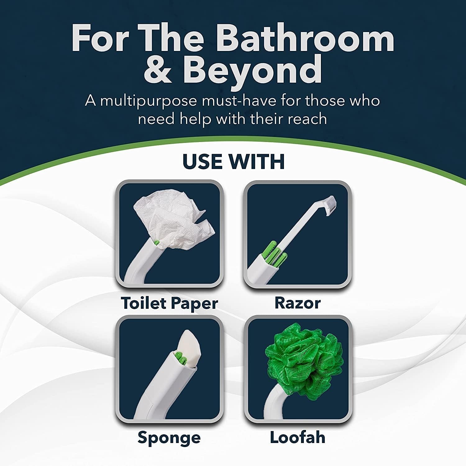 20-Inch Adjustable Toilet Aid: Empowering Hygiene for Seniors & Disabled