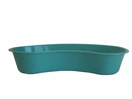 Comfort Axis 700 cc Kidney Shaped Turquoise Emesis Basin Graduations Pack of 4