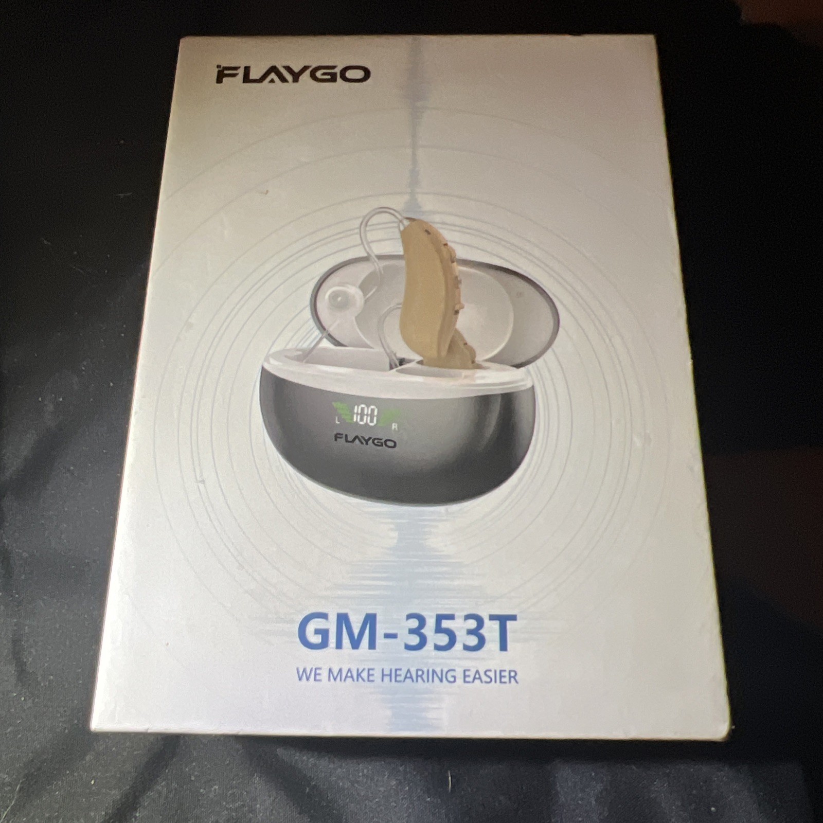Flaygo GM-353T Rechargeable Hearing Aid Digital Sound Amplifier Hearing Loss