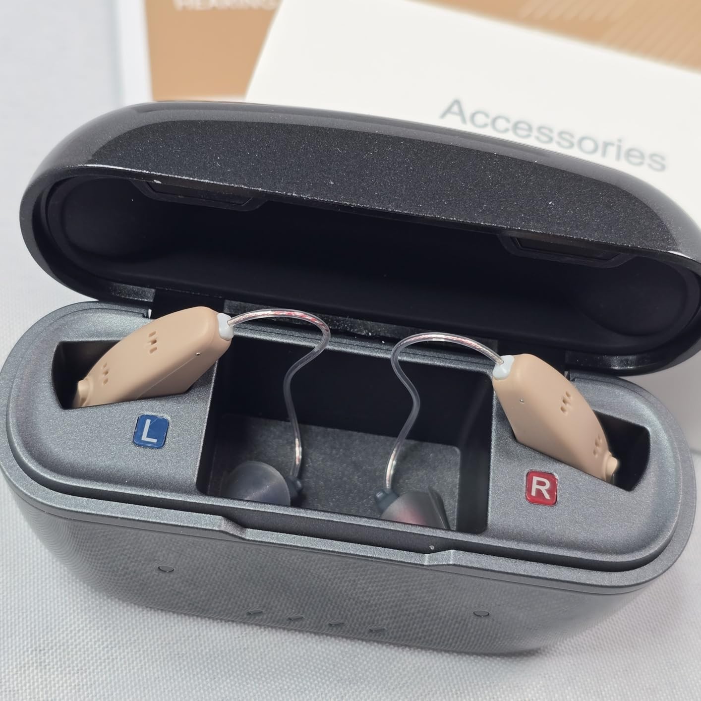 Lexi B3-Powered By Bose Prototype BTE OTC Rec Hearing Device/ Set App / Program