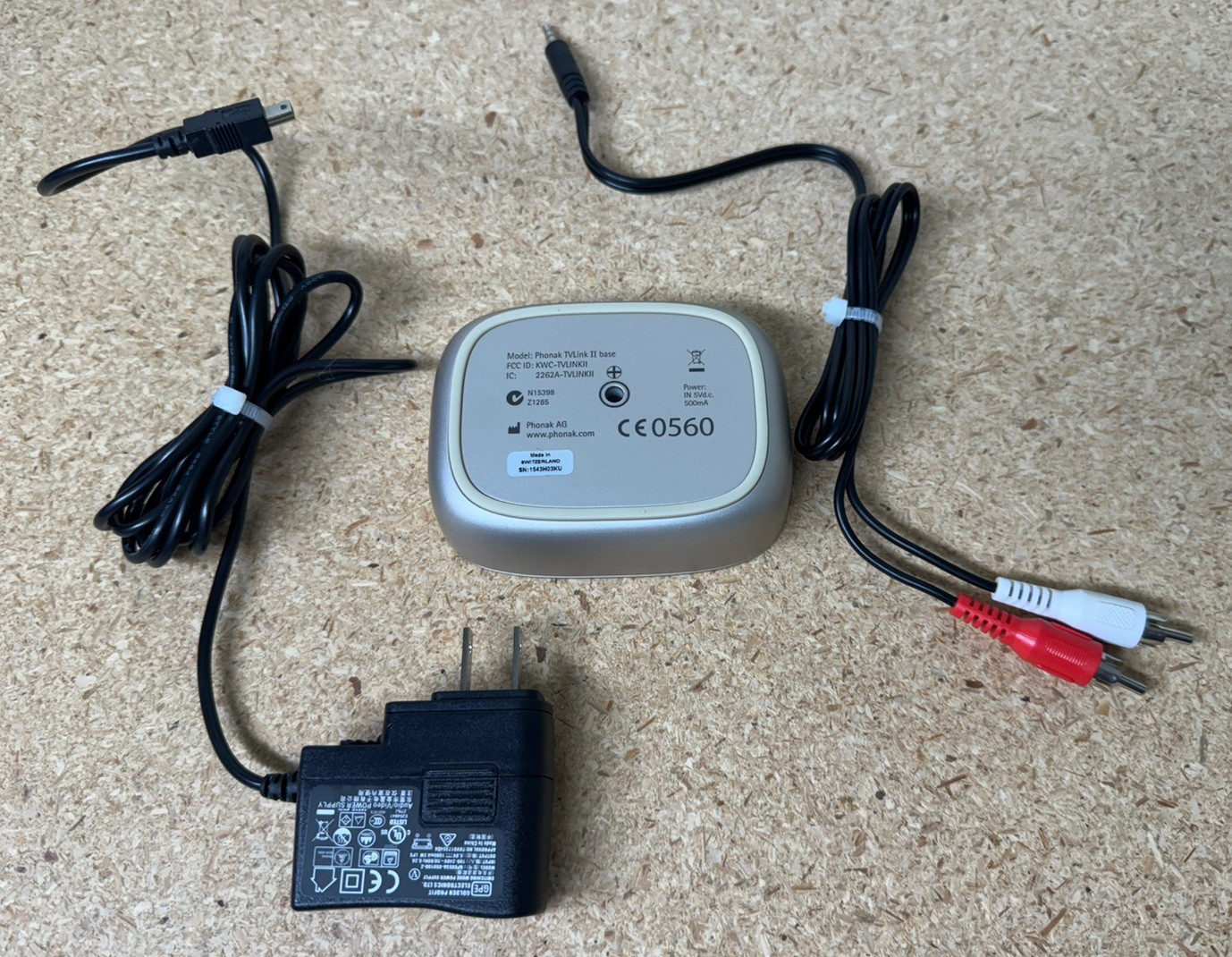 Phonak TVLink2 Base Station TV Link II