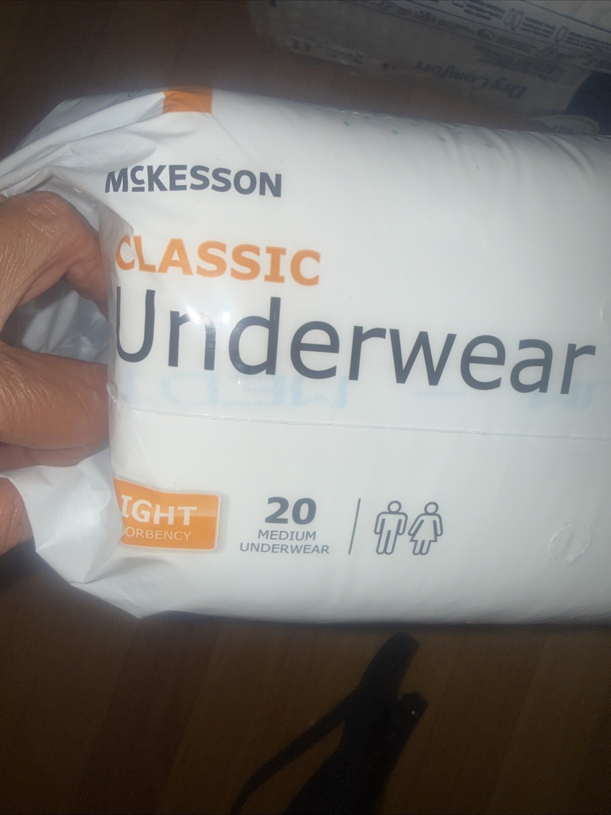 McKesson Adult Disposable Pull On Up Underwear Diapers M Light Absorbency 80 Ct