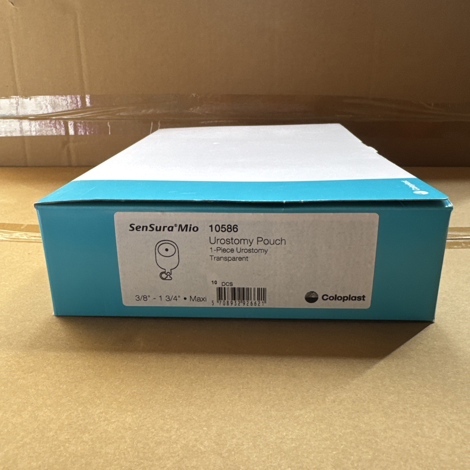 10586 SenSura Mio Standard MAXI Urostomy Pouches Box Of 10. Expired 2023.