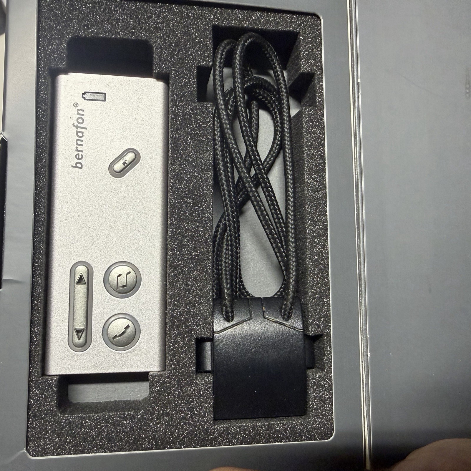Bernafon SoundGate Streamer Wireless Hearing Aid Interface w/ Cable Set