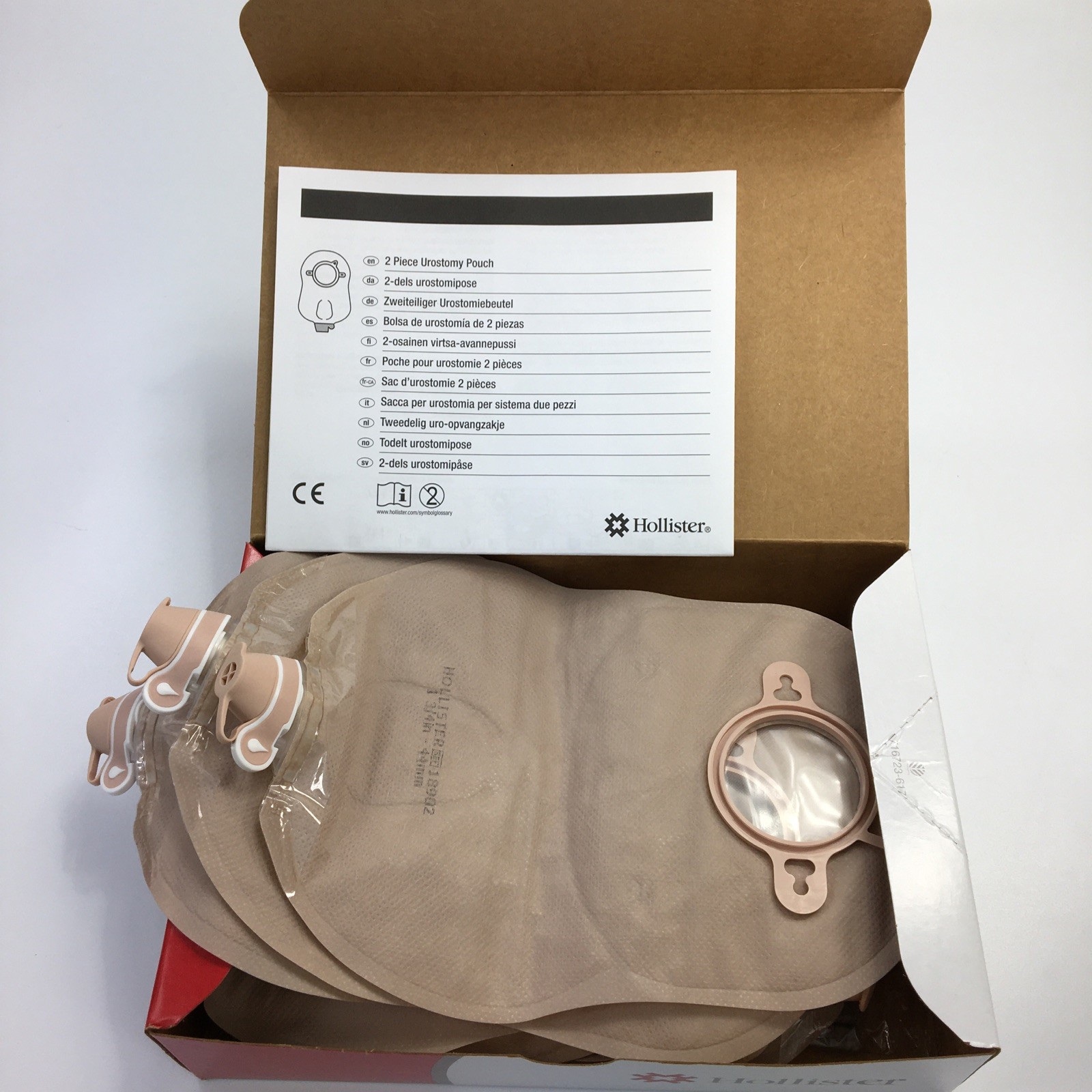 10 Hollister 18902 New Image 2-Pc Urostomy Pouches 1¾” Flange Exp 2029