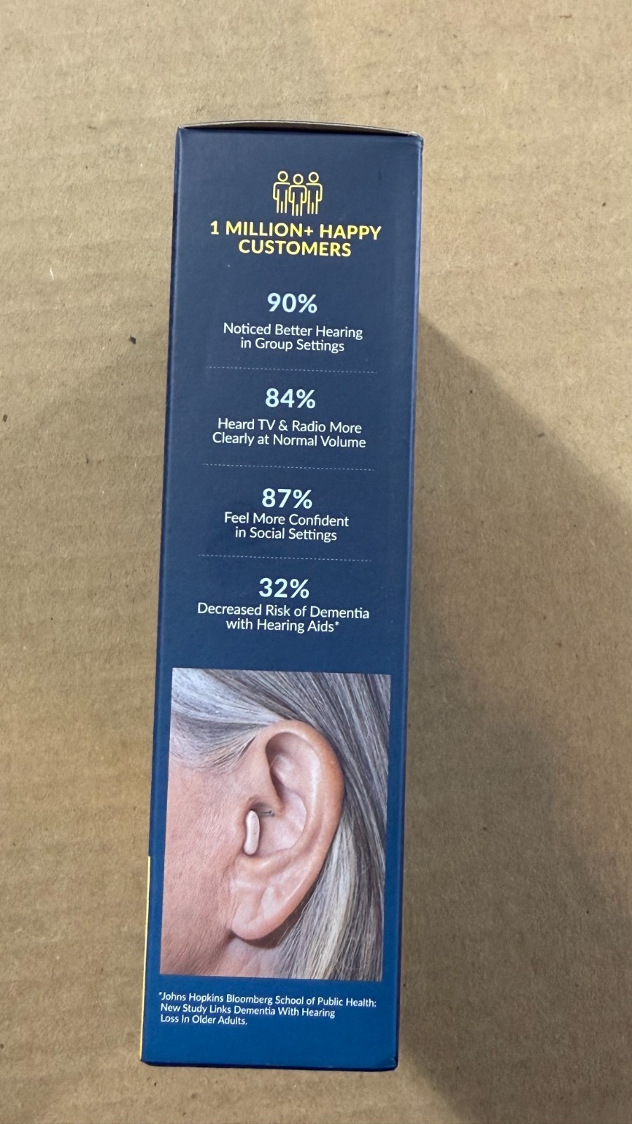 Audien Hearing Atom X Rechargeable Hearing Aids OTC